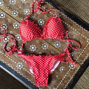 Vitamin A polka dot bikini